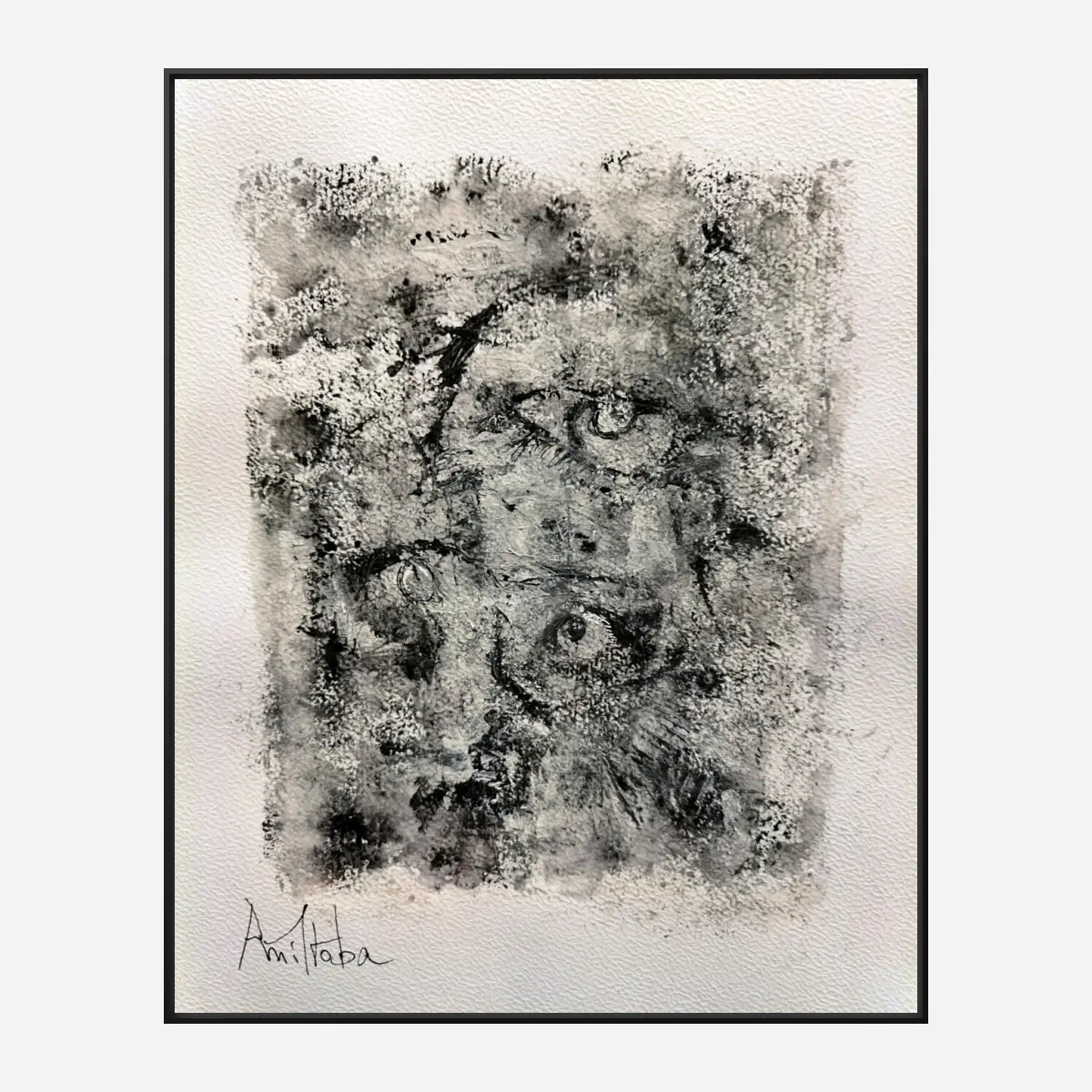 Canva print : "Ojo"