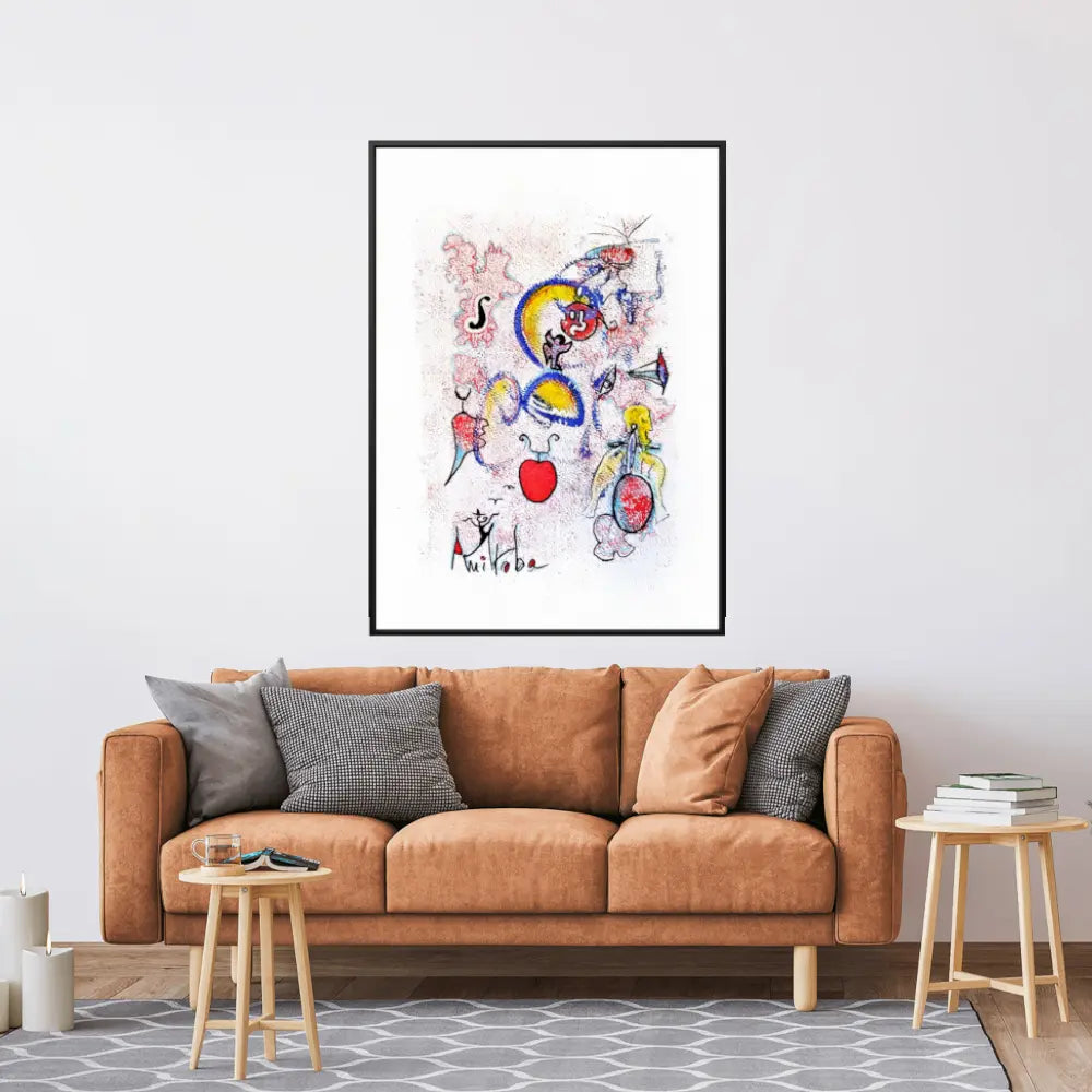 Canva print : "Red apple"