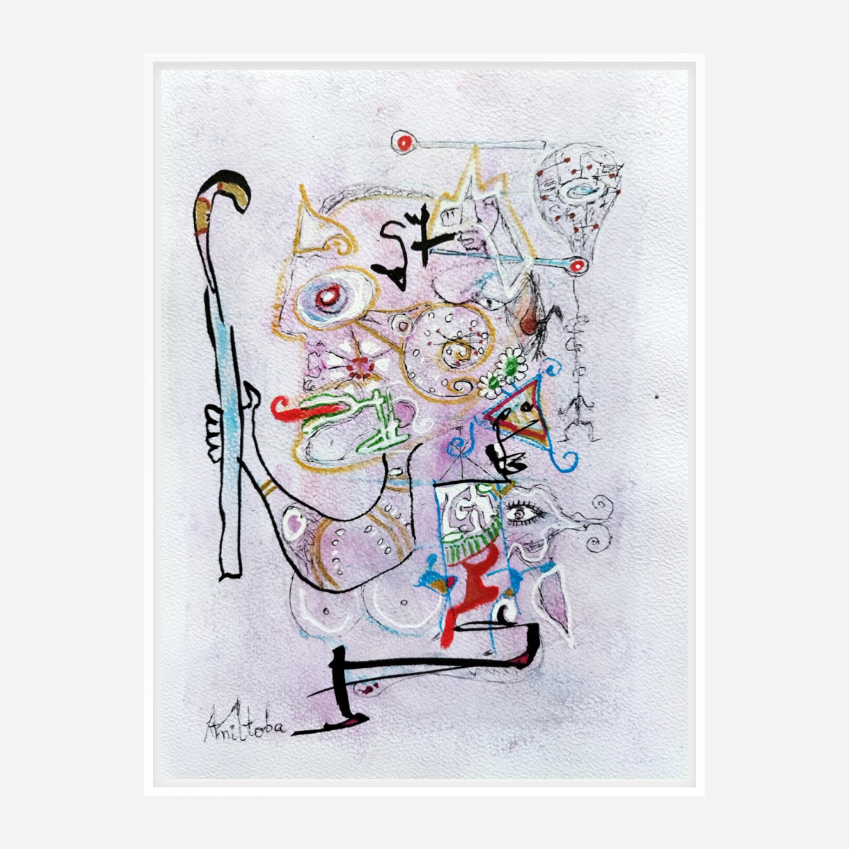 Canva print : "Saprophyte"