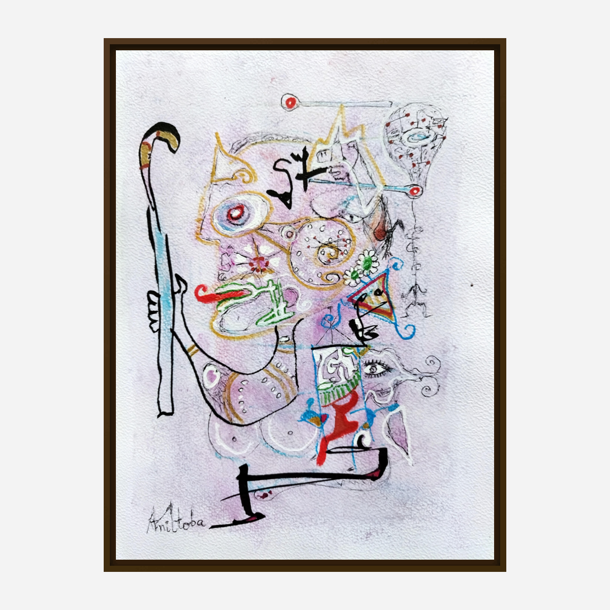 Canva print : "Saprophyte"
