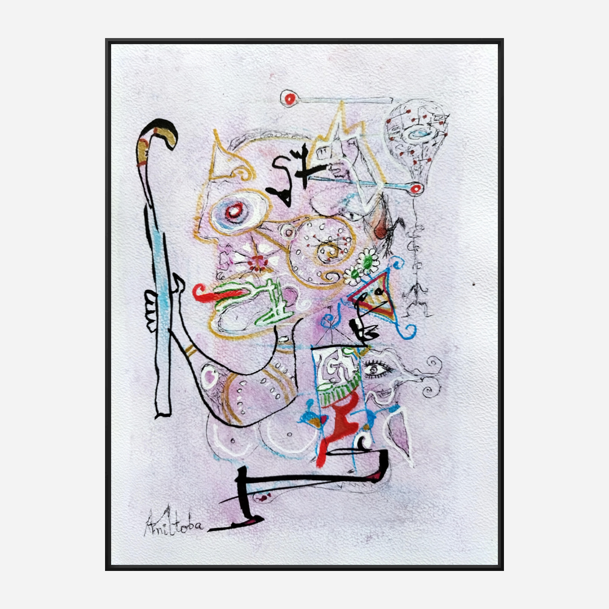 Canva print : "Saprophyte"